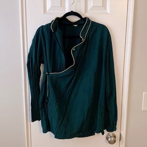 Indian spiritual long sleeved henley